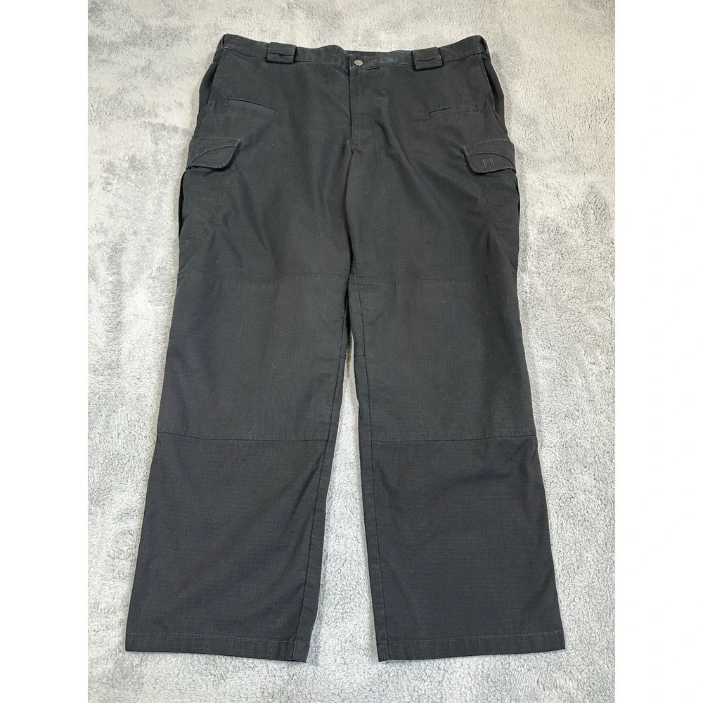 5.11 Tactical Pants Mens 42x29 Black Rip Stop Cargo Pants Workwear